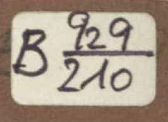 - (Dolezalek, Alexander), Etikett: Signatur. 