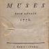 KW5166 (8) : Almanach Des Muses Pour L'Année ... ([1775?-1777?])