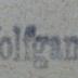 G46 / 681 (Stoeckert, Wolfgang), Stempel: Name, Berufsangabe/Titel/Branche; 'Dr. jur. Wolfgang Stoeckert'.  (Prototyp)