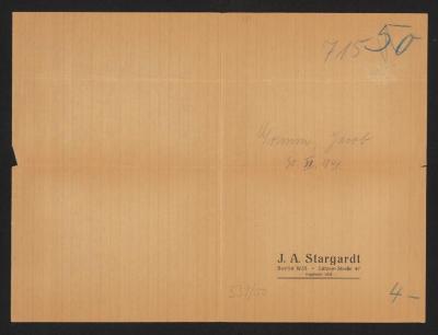 HHW1783(4) : Stammbaum der Familie von Goeckingk (1878)