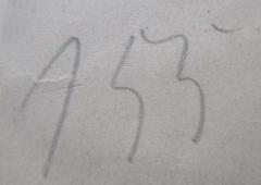 G45 / 2456 (Bergungsstelle 155, Bücher von Herrn Schöne und Zastrow), Von Hand: Nummer; '155'.  (Prototyp)