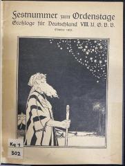 Kq 1/302 : Festnummer zum Ordenstage Großloge für Deutschland VIII. U.O.B.B. (1923)