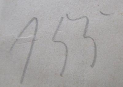 G45 / 2456 (Bergungsstelle 155, Bücher von Herrn Schöne und Zastrow), Von Hand: Nummer; '155'.  (Prototyp);Km 111 h 1: Spezielle Chirurgie : Grundlinien zum Chirurgie-Studium. I. Teil. (1939)