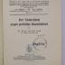 Bl 937 : Der Rechtsschutz gegen politische Unehrlichkeit (1931)