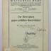 Bl 937 : Der Rechtsschutz gegen politische Unehrlichkeit (1931)
