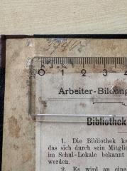 - (Arbeiter-Bildungsschule Berlin), Von Hand: Inventar-/ Zugangsnummer; '3940'. 