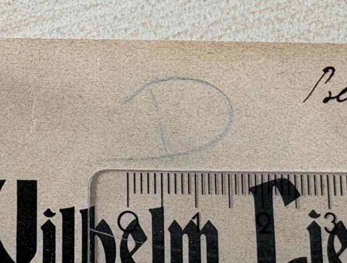 -, Von Hand: Initiale; 'D'