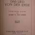  Das Lied von der Erde : Thematische Analyse (1912)