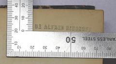 - (Bischoff, Alfred), Stempel: Name; 'Dr. Alfred Bischoff'. 
