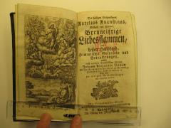  Des heiligen Kirchenlehrers Aurelius Augustinus, Bischofs von Hyppon, Brenneifrige Liebesflammen, oder dessen Handbuch, Himmlische Gespräche und Betrachtungen (1773)