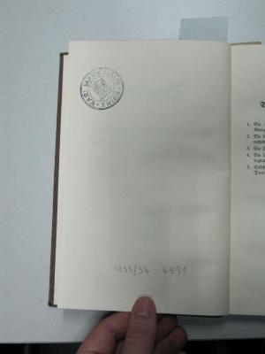 56,32114 : Protokoll über die Verhandlungen des Parteitages der sozialdemokratischen Partei Preußens : Abgehalten zu Berlin vom 21. bis 23. November 1907. (1907);- (Friedrich-Wilhelms-Universität Berlin. Institut für Politische Pädagogik), Von Hand: Inventar-/ Zugangsnummer; '1933/34:4591'. 