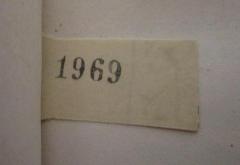 - (Ratsbibliothek (Berlin, Ost);Franz-Mehring-Bibliothek), Papier: Nummer; '[####]'.  (Prototyp)