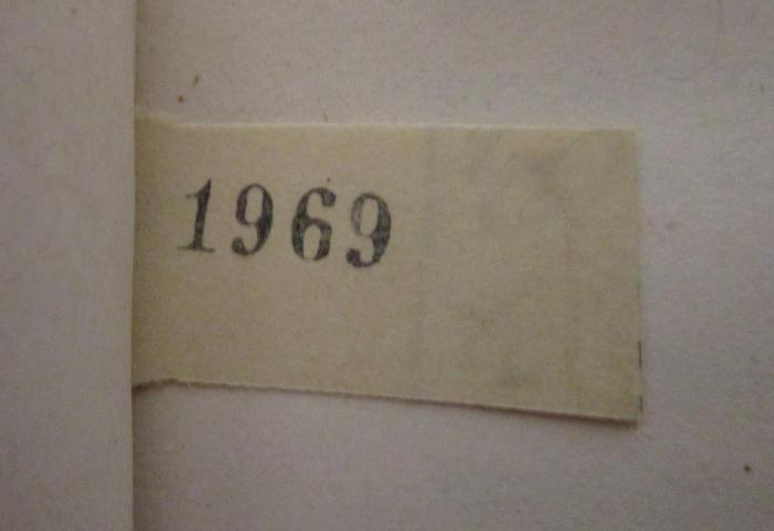 A 3/543 - 1 : Histoire de France depuis les temps plus reculés jusqu'en 1789 (1864);- (Ratsbibliothek (Berlin, Ost);Franz-Mehring-Bibliothek), Papier: Nummer; '[####]'.  (Prototyp)