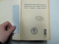  Sozialistische Monatshefte (1909)