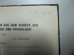- (Knabenschule der Jüdischen Gemeinde zu Berlin), Von Hand: Signatur; 'P[.]g 9Ca[.]'. 