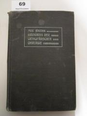  Grundriss der orthopädischen Chirurgie für praktische Ärzte und Studierende (1906)