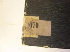 - (Jüdisch-Theologisches Seminar Fraenckel'scher Stiftung (Breslau) ), Etikett: Signatur; '1070'. 