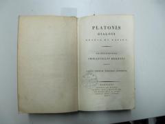  Platonis Dialogi Graece et Latine (1817)