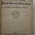 A 1/63 : Ausgewählte Werke Friedrich des Grossen mit Bildern von Adolph von Menzel (1916)