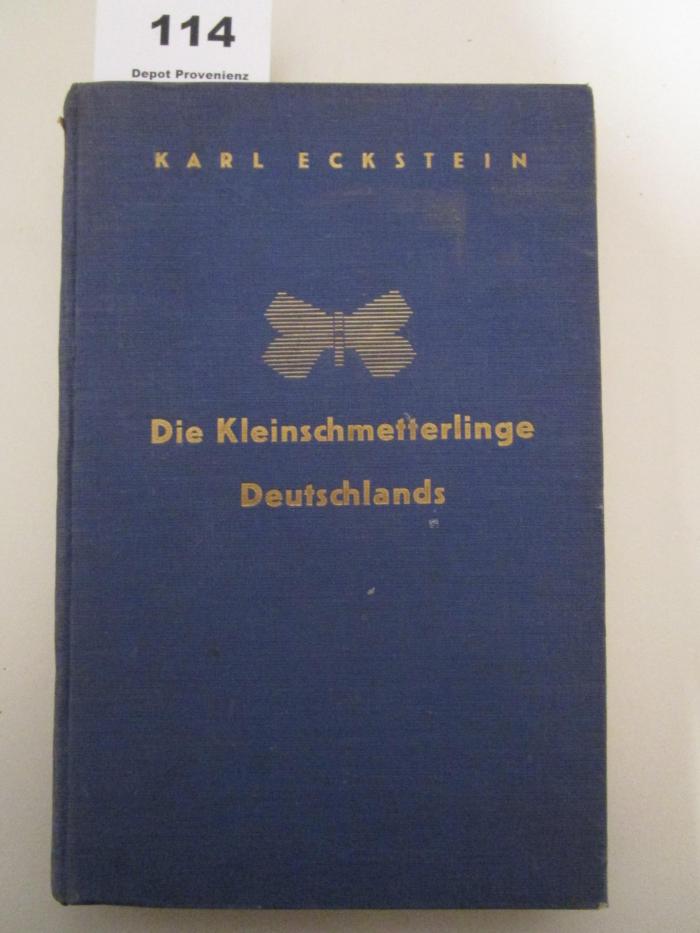 X 4470 5 2. Ex.: Die Kleinschmetterlinge Deutschlands (1933)