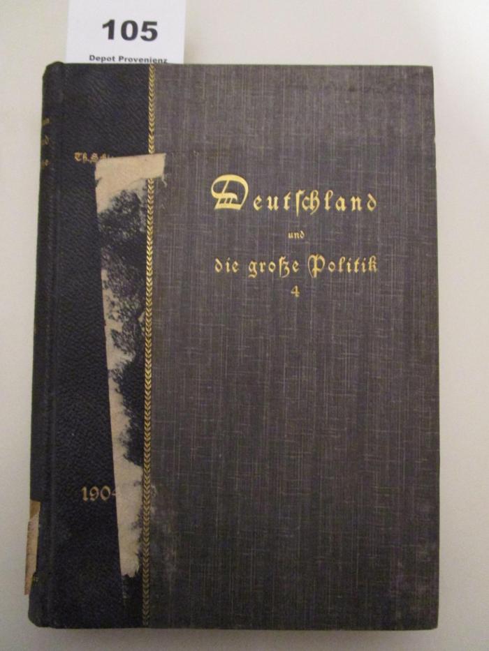  Deutschland und die große Politik anno 1904 (1905)