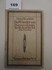  Das Wunder vom Oberpurzelheim - Das Recht auf den Tod : Zwei Novellen (o.J.)