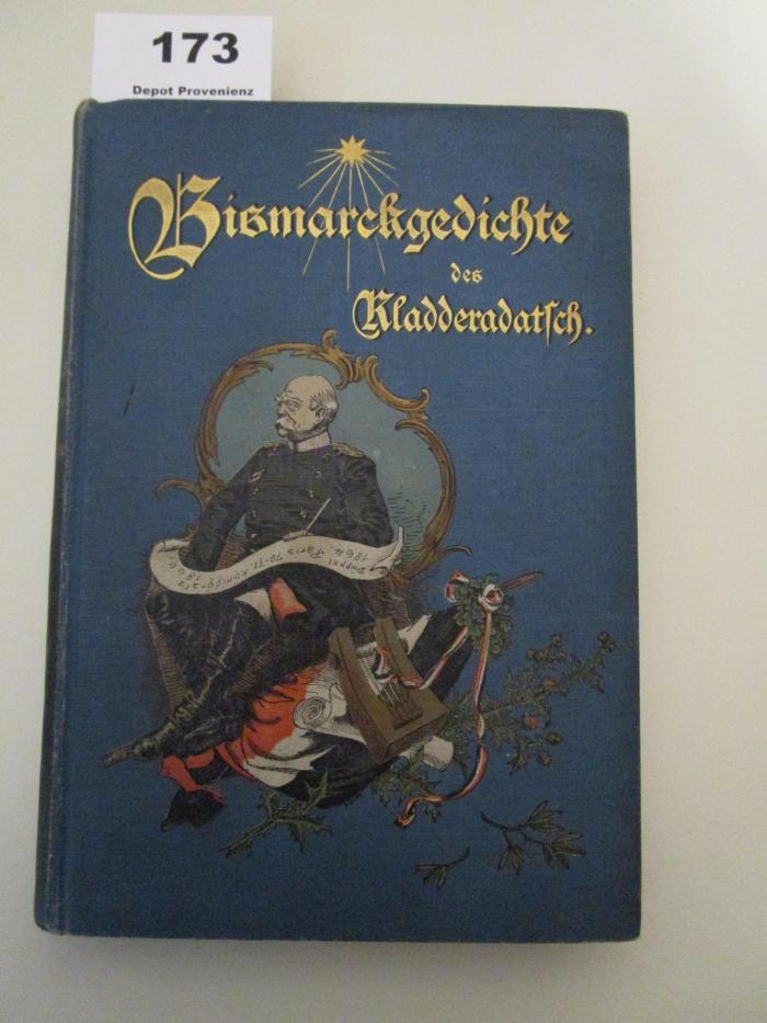 I 10836 3.Ex.: Bismarck-Gedichte des Kladderdatsch (1894)