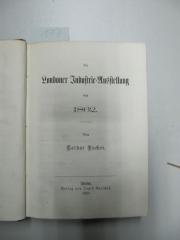  Die Londoner Industrie-Ausstellung von 1862 (1863)