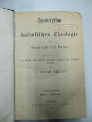  Handlexikon der katholischen Theologie für Geistliche und Laien (1891)