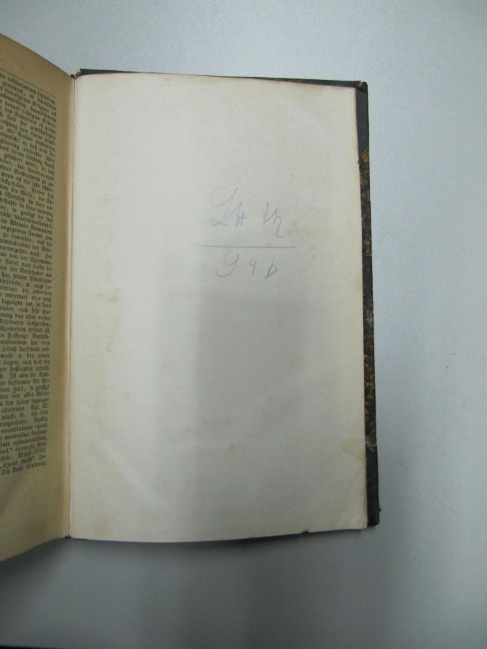  Handlexikon der katholischen Theologie für Geistliche und Laien (1891);- (unbekannt),  Signatur'[...] / 94b'. 