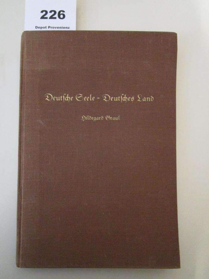  Deutsche Seele - Deutsches Land (1937)