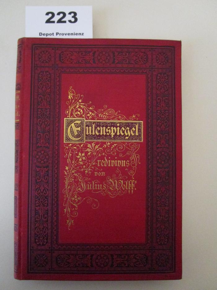 III 65865: Till Eulenspiegel redivibus . ein Schelmenlied (1885)