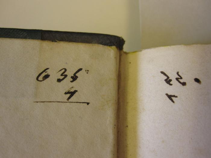  Naturalis Historiae (1855);- (Jüdisch-Theologisches Seminar Fraenckel'scher Stiftung (Breslau) ), Von Hand: Signatur; '635 4'. 
