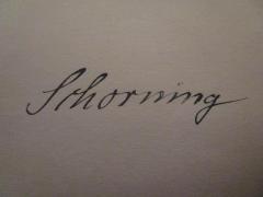 G45II / 144 (Schorning, [?]), Von Hand: Autogramm, Name; 'Schorning'.  (Prototyp)