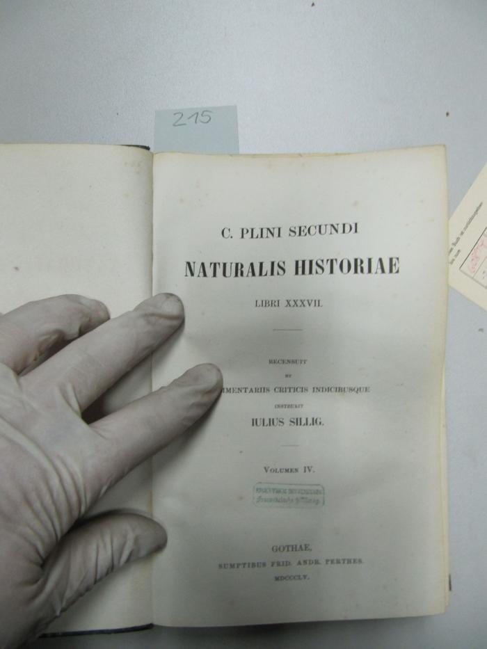  Naturalis Historiae (1855)