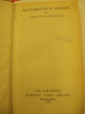 Cq 1607: Buttercops &amp; daisies (1932)