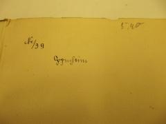 J / 755 (Oppenheim, [?]), Von Hand: Autogramm, Name; 'Oppenheim'. 