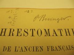 J / 1482 (Bisinger[?], O.[?]), Von Hand: Autogramm, Name; 'O. Bisinger'. 