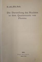 J / 1720 (Hugo Streisand Buchhandlung und Antiquariat (Berlin)), Stempel: Buchhändler, Name, Ortsangabe, Datum; '1912, Hugo Streisand, Berlin, N.W. 50'. 