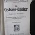 II 5234: Die Ostsee-Bäder : Praktischer Reiseführer (1915)