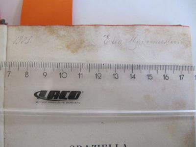 Ct 1345 2. Ex.: Graziella (1902);G46II / 841 (Hammerstein, Ella), Von Hand: Name, Autogramm, Datum; '1903 Ella Hammerstein'. 