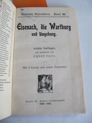 II 8793 h: Eisenach, die Wartburg und Umgebung (1910-1911)