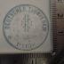 - (Deutscher Turnverein Paris), Stempel: Name, Ortsangabe, Emblem, Berufsangabe/Titel/Branche; 'Deutscher Turnverein Paris'.  (Prototyp)