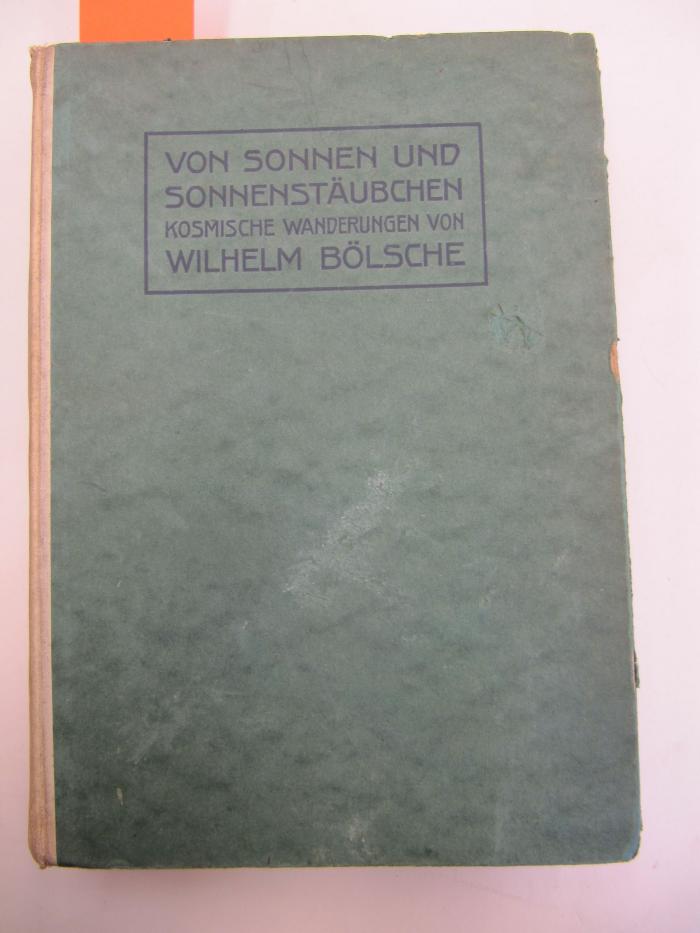 X 1063 1919: Von Sonnen und Sonnenständen (1919)