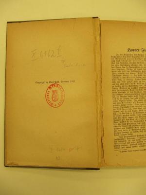 X 6162 f: Eßsucht und ihre Bekämpfung durch Horace Fletcher (1922)