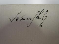 J / 1738 (Schulz, Selmar), Von Hand: Autogramm; 'Selmar Schulz'. 