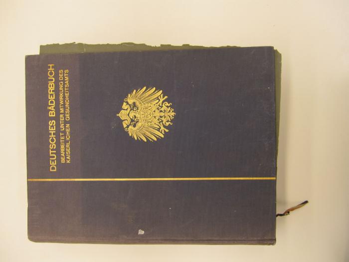 X 6033 x: Deutsches Bäderbuch (1907)
