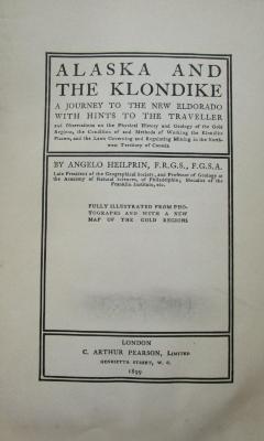 Bn 261: Alaska and the Klondike (1899);J / 576, Radiert / Rasiert: -