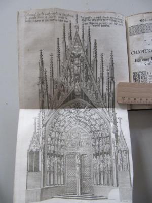 De 494: Description nouvelle de la cathedrale de Strasbourg, et sa fameuse Tour; [...] ([1743])