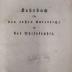 Hc 46 b: Lehrbuch für den ersten Unterricht in der Philosophie (1827)